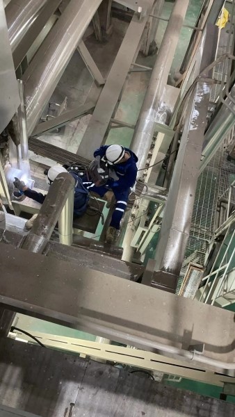 通辽分院完成对国能通辽生物发电有限公司电站锅炉首次内检