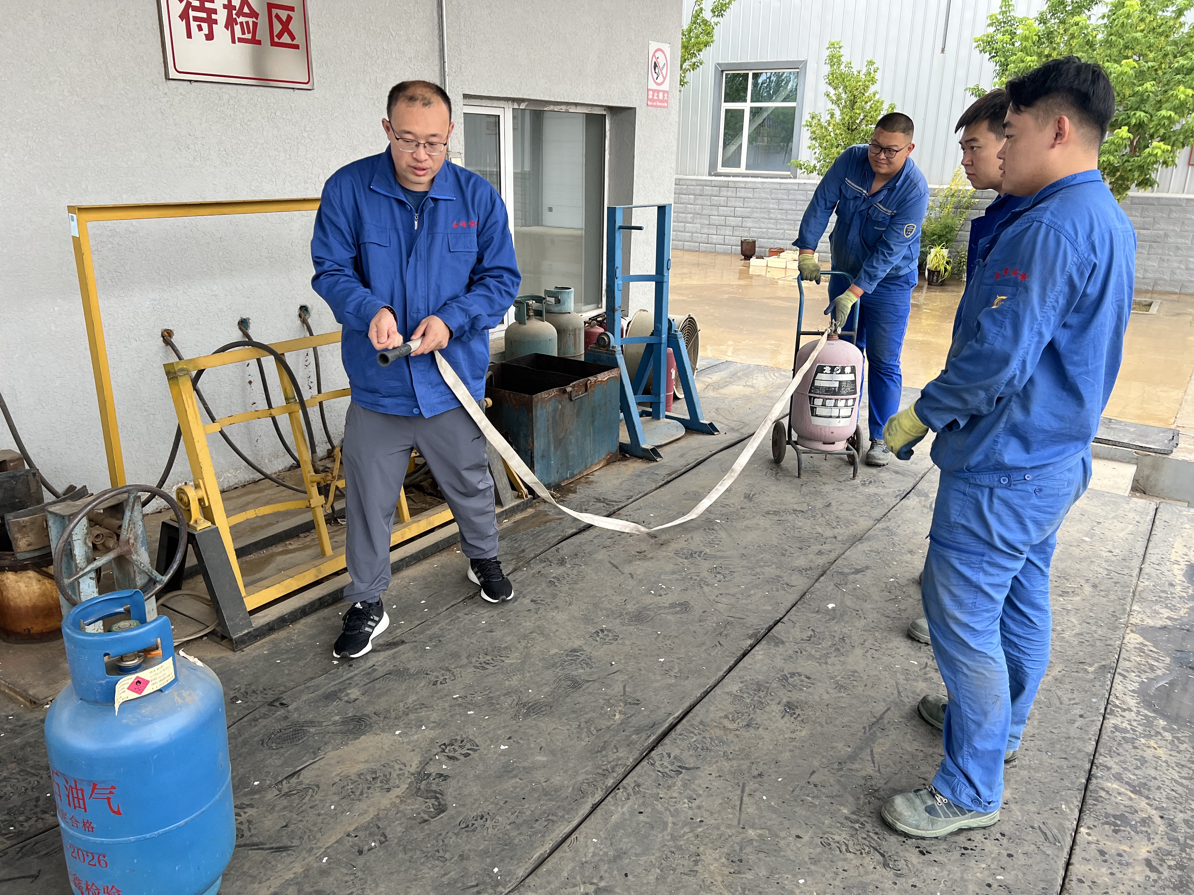 内蒙古特检院赤峰分院开展特种设备应急演练提高应急处置能力