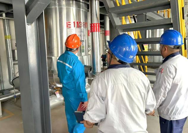 乌海分院开展管道试压,帮助企业消除安全隐患保障顺利生产