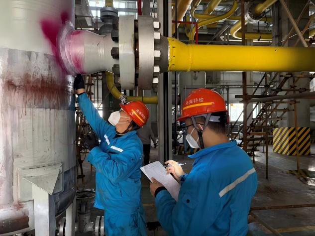 内蒙古特检院乌海分检院高效完成广聚新材料设备检验
专业服务筑牢安全防线