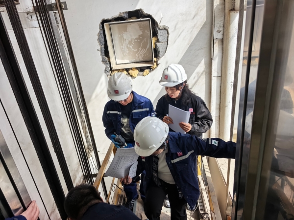 自治区特检院包头分院开展电梯检验一致性专项核查工作