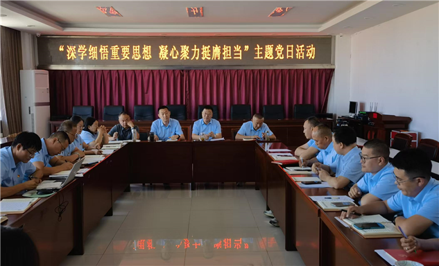 标题：自治区特检院阿拉善分院党支部组织开展“深学细悟重要思想 凝心聚力挺膺担当”主题党日活动
浏览次数：163
发表时间：2026-09-03